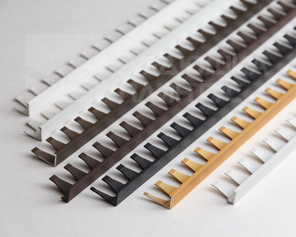 Профиль окантовочный ПК 01-12.01лп Серебро полированое