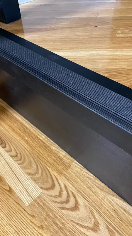 Порог угловой ПУ 02.900.088 Орех