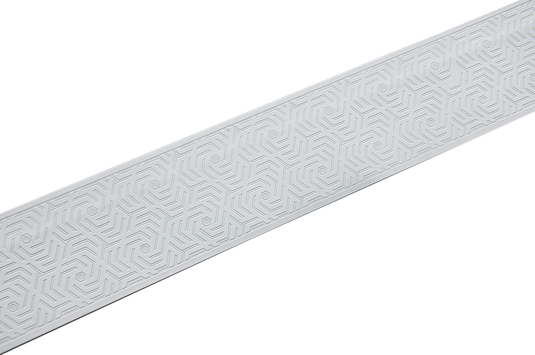 Планка ПВХ Арабеска МАГЕЛЛАН 7см 25м Белый лак. Цена за 1 метр