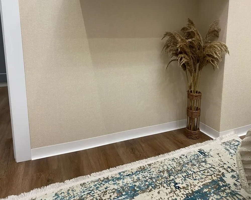 Плинтус эластичный ПВХ Dollken WL50 50мм х 15мм 1137 Белый