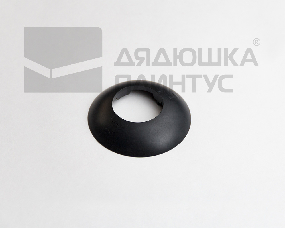 Розетта для труб ПВХ Cezar D22 M090 Черный