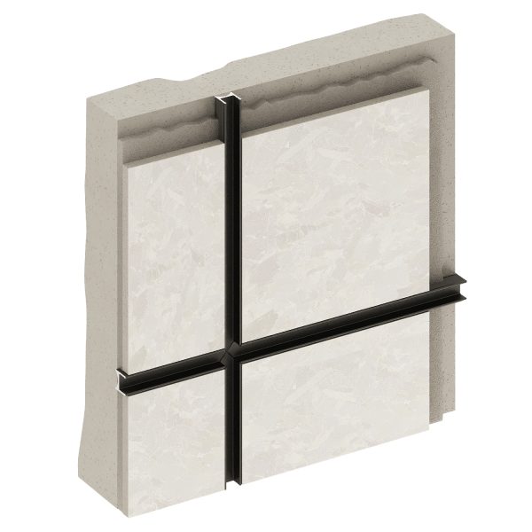 Теневой профиль Decaro Engineering D008 Черный 3,0 м