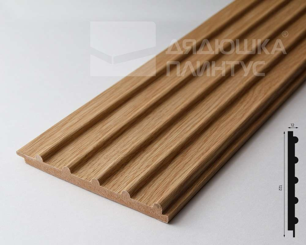 Панель МДФ ACUPAN 61.08.122507.93 трубки 12х122х2760 мм Дуб Слик