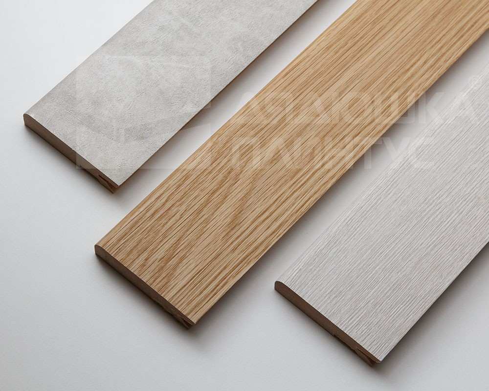 Плинтус МДФ Лука Пл 100-1МДФ.2700.Point line 24055 Ривьера нью