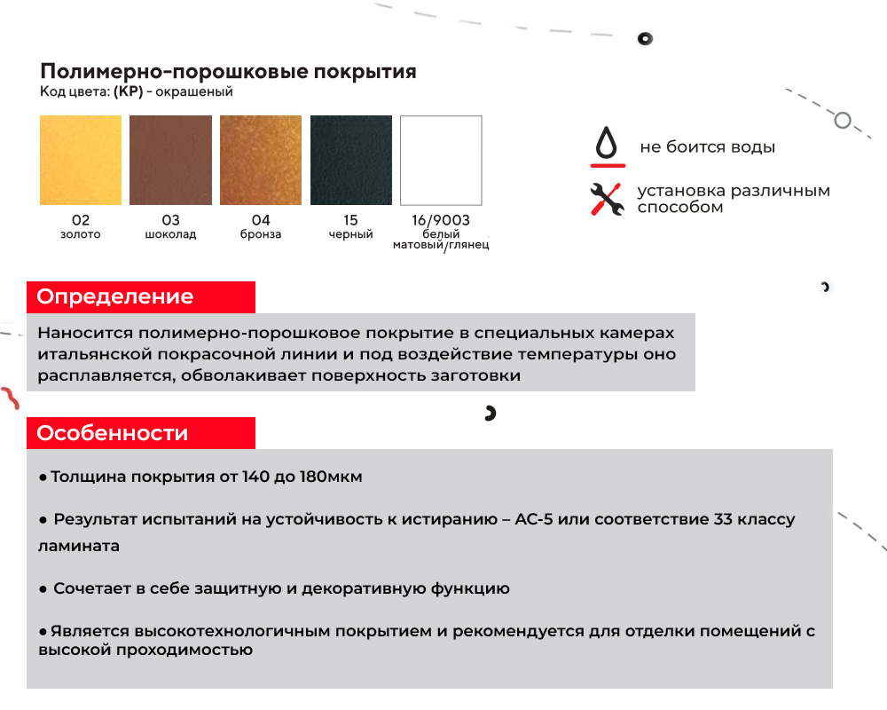 Порог одноуровневый ПС 03.2700.215 Черный