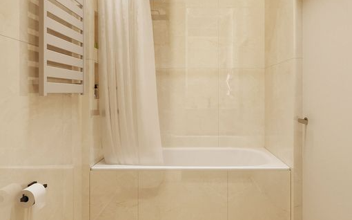 Алюминиевый внутренний профиль универсальный ПО-В9 (11384PX)  бежевый муар 2,7 м.