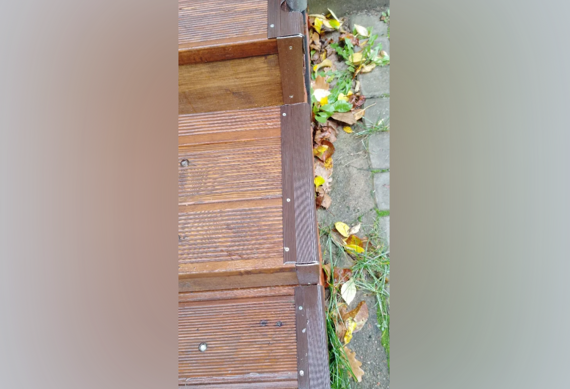 Порог угловой ПУ 02.900.084 Дуб универсал