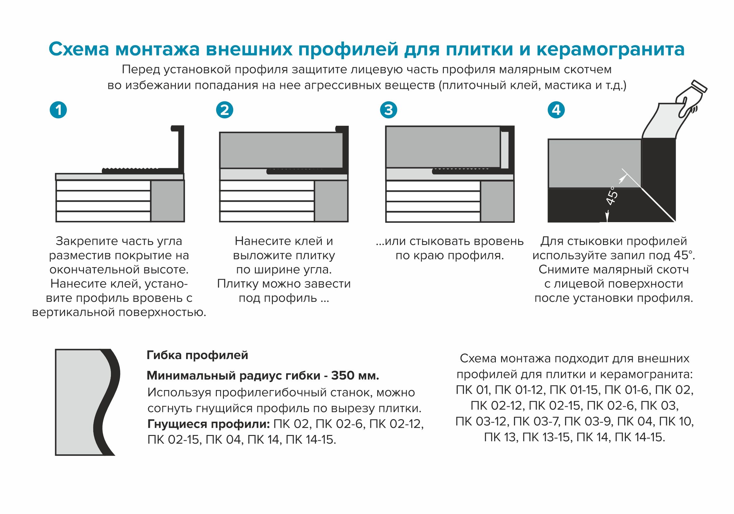 Профиль окантовочный ПК 01-12НСП.2700.001 Полированный