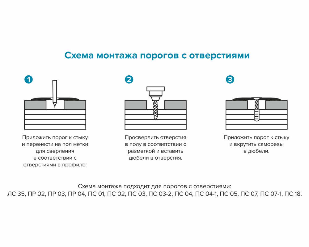 Порог одноуровневый ПС 18.2700.215 Черный