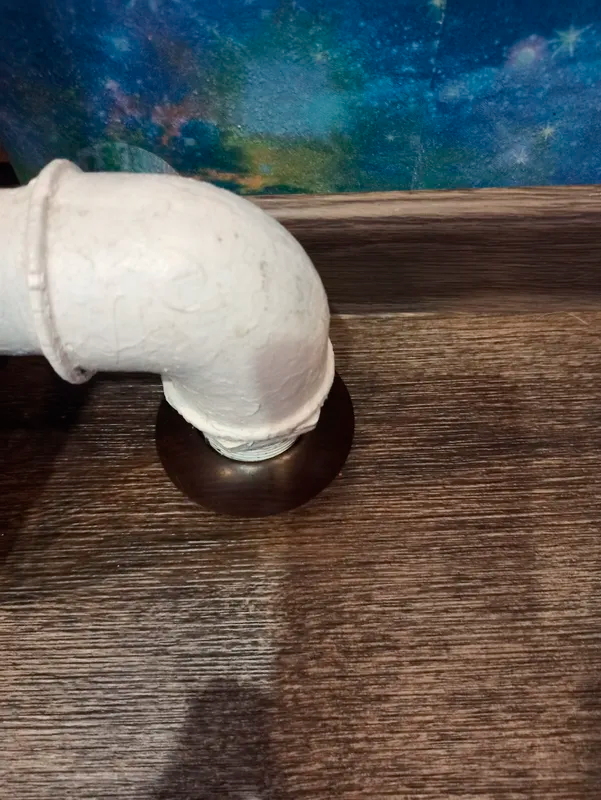 Розетта для труб ПВХ Cezar D22 M090 Черный