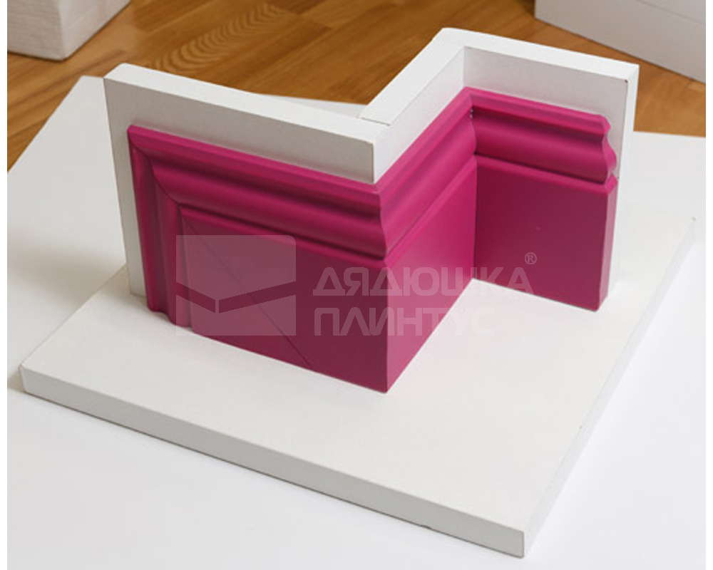 Плинтус СОЛИД 1 UHD 06/105C 105*14*2000. Окраска включена в стоимость