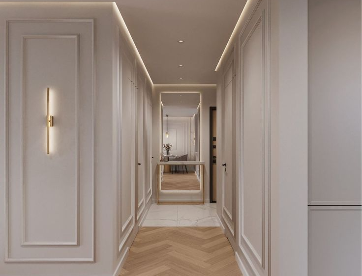 Молдинг из полистирола высокой плотности HI WOOD LD40 41мм х 19.5мм х 2,0м.